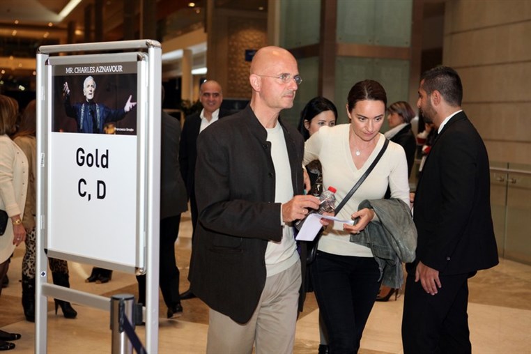 Charles Aznavour in Dubai